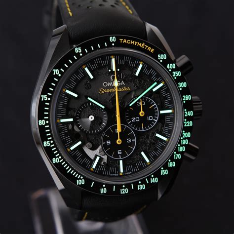 omega speedmaster dark side of the moon meteorite|omega dark side apollo 8.